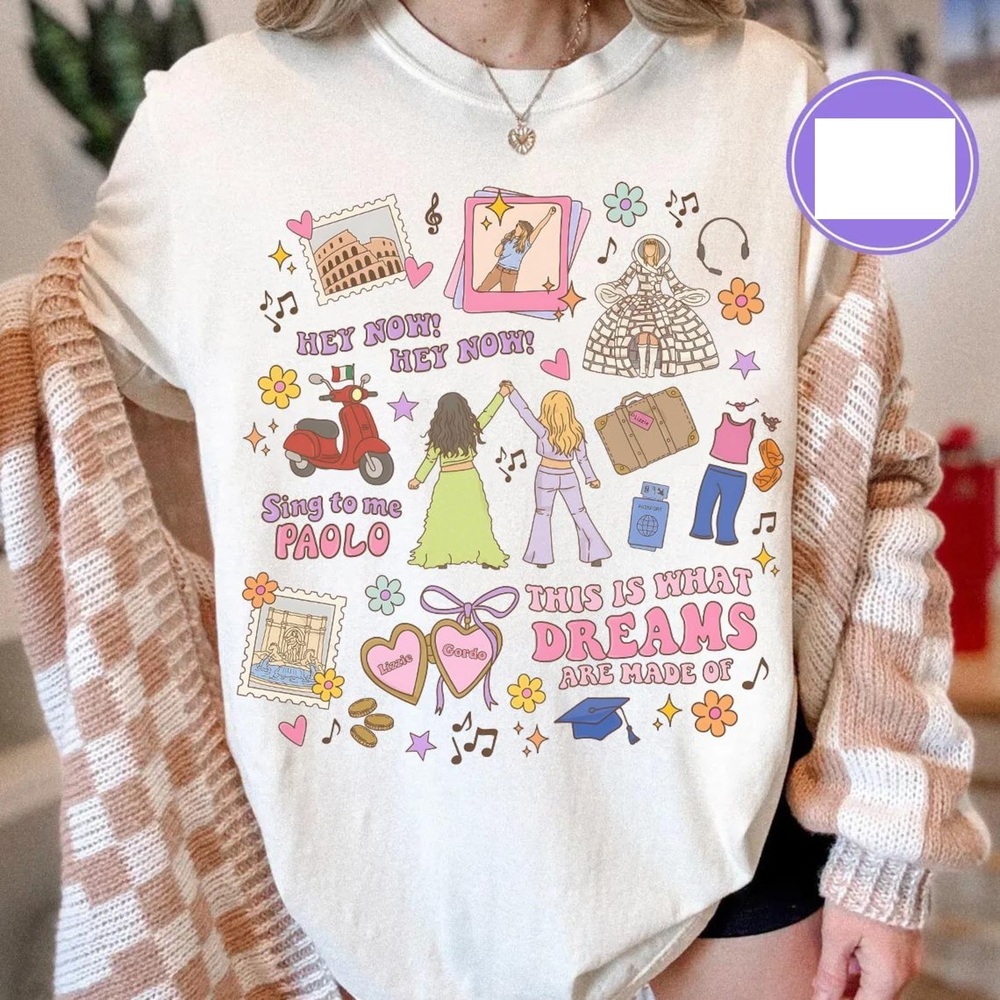 Disney Channel Movie Lizzie McGuire Retro T-Shirt